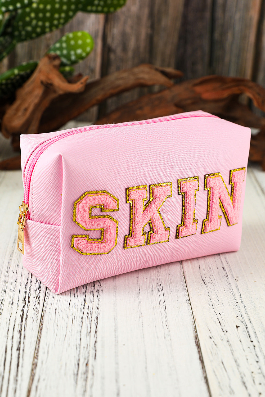 Pink SKIN Cosmetic Bag