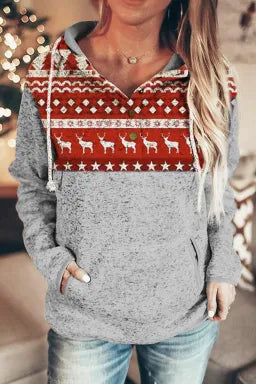 Christmas Reindeer Hoodie