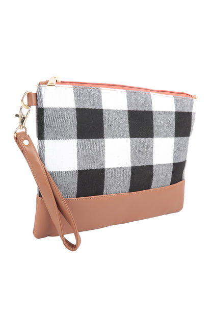 Buffalo Plaid Accessory Bag