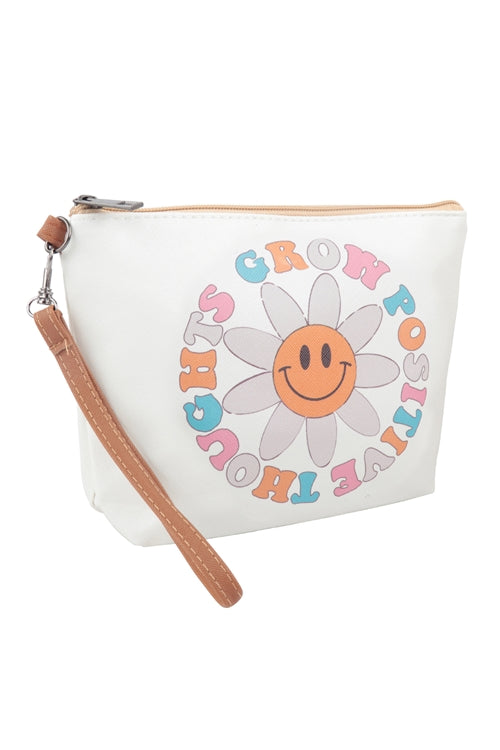 Grow Positive Thoughts Cosmetic Bag