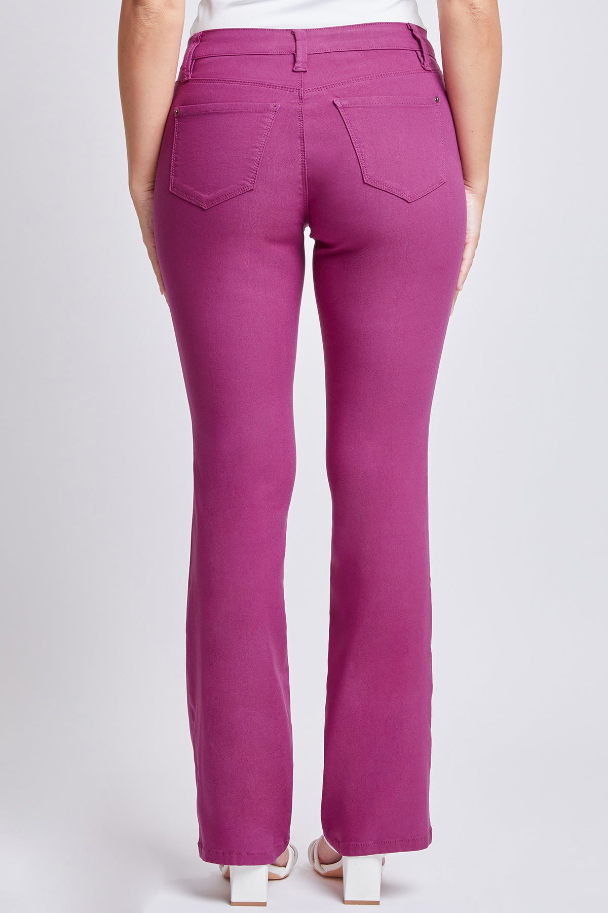 YMI Pink Bootcut Hyperstretch Jegging