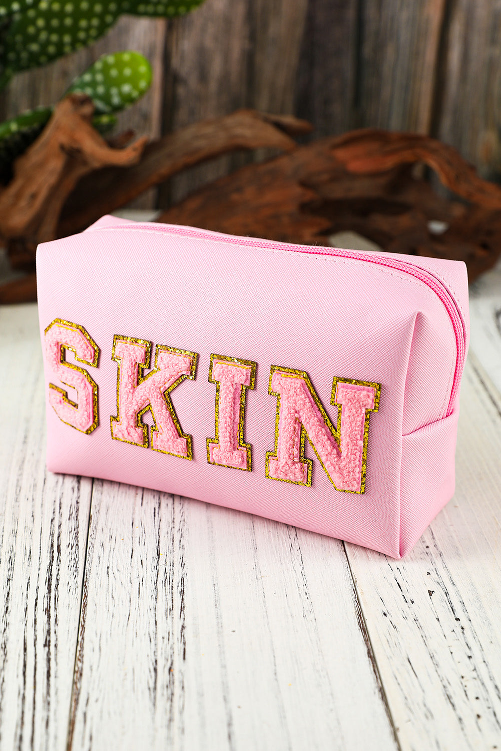 Pink SKIN Cosmetic Bag