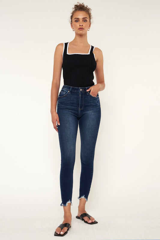 KanCan Gemma High Rise Ankle Skinny Jeans